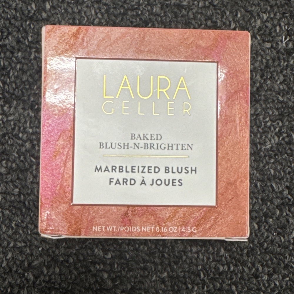 Laura Geller Baked Blush-N-Brighten Marbleized Blush - 0.16oz (Pink Buttercream)